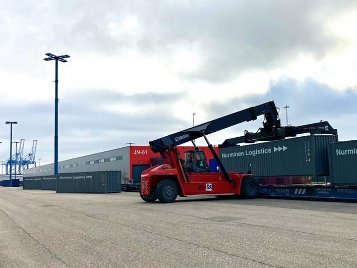 Из Финляндии в Японию: «РЖД Логистика» и Nurminen Logistics отправили 41 контейнер по Транссибу 